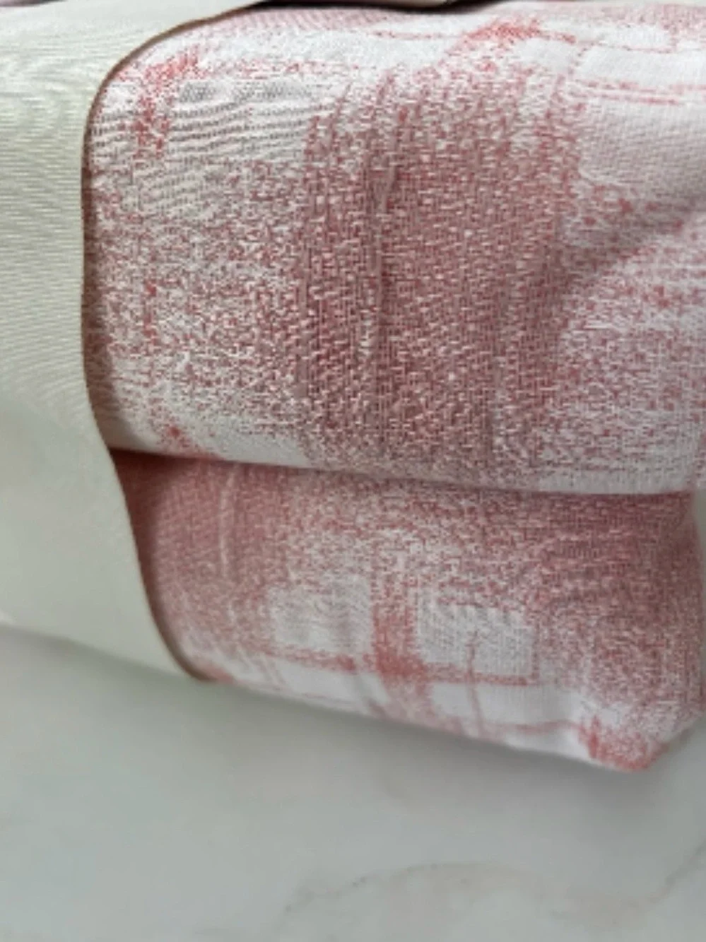 Threshold Pink Yarn-Dyed Cotton King Duvet Cover Set
